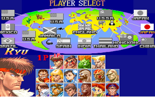 Street Fighter II Turbo - Super NES Emulator