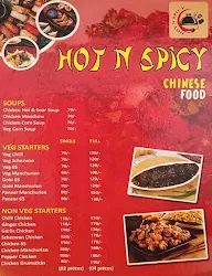 Hot N Spicy menu 3