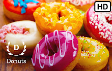 Donuts HD Wallpapers New Tab Theme small promo image