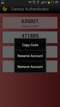 Garena Authenticator - Apps on Google Play - 