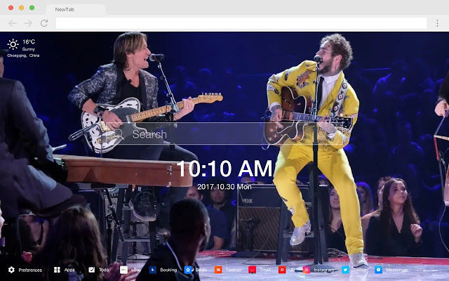 Post Malone HD  Pop Stars New Tabs Theme