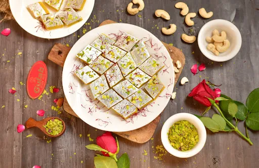 Kaju Kesar Burfi