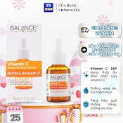 [Bạn Mới Nhập Coshbm - 50% Đơn 0Đ] Serum Trắng Da, Mờ Thâm Balance Active Formula Vitamin C Brightening 30Ml