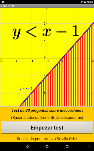 Test Inecuaciones