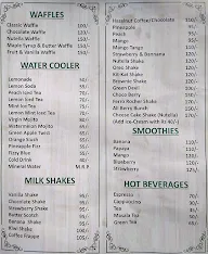 A's Boho Cafe menu 3