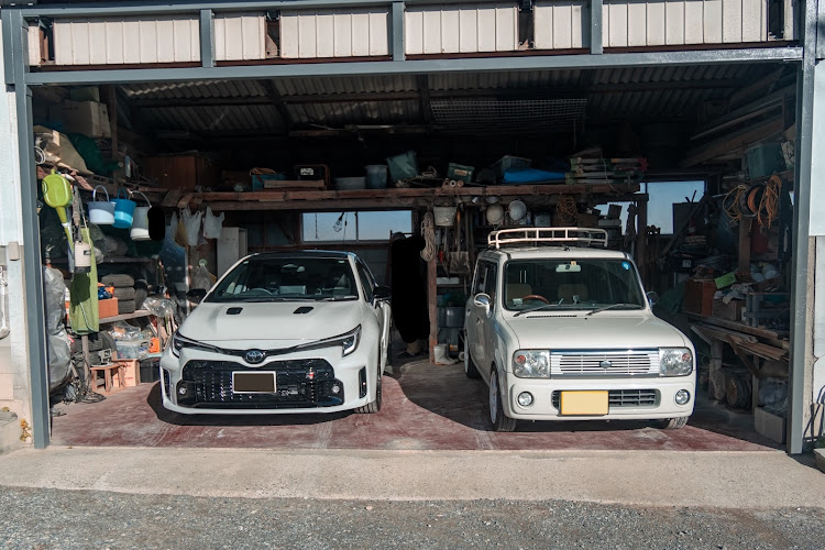 WRX S4のGRカローラ・納車・アルトラパンhe21sに関するカスタム事例の投稿画像4枚目
