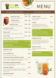 Chai Pe Charcha menu 1