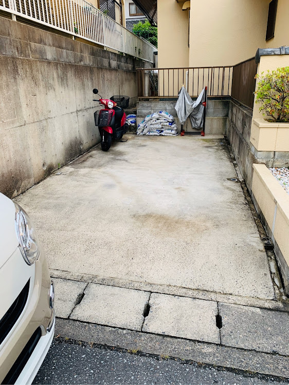 ムーヴキャンバスの弟とコラボ・実家で洗車・実家の駐車場・ケルヒャー・高圧洗浄に関するカスタム事例の投稿画像2枚目