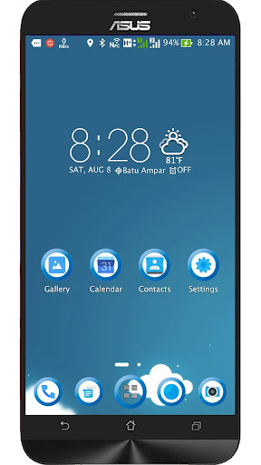 BlueSky ASUS ZENUI Theme