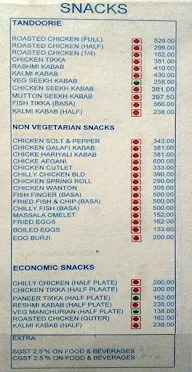 Dimple Bar Restaurant menu 6