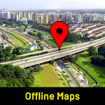 Cover Image of Download World Offline Map Street View: Earth Map Satellite 1.0.9 APK