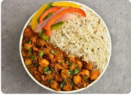 Chole Chawal Bowl