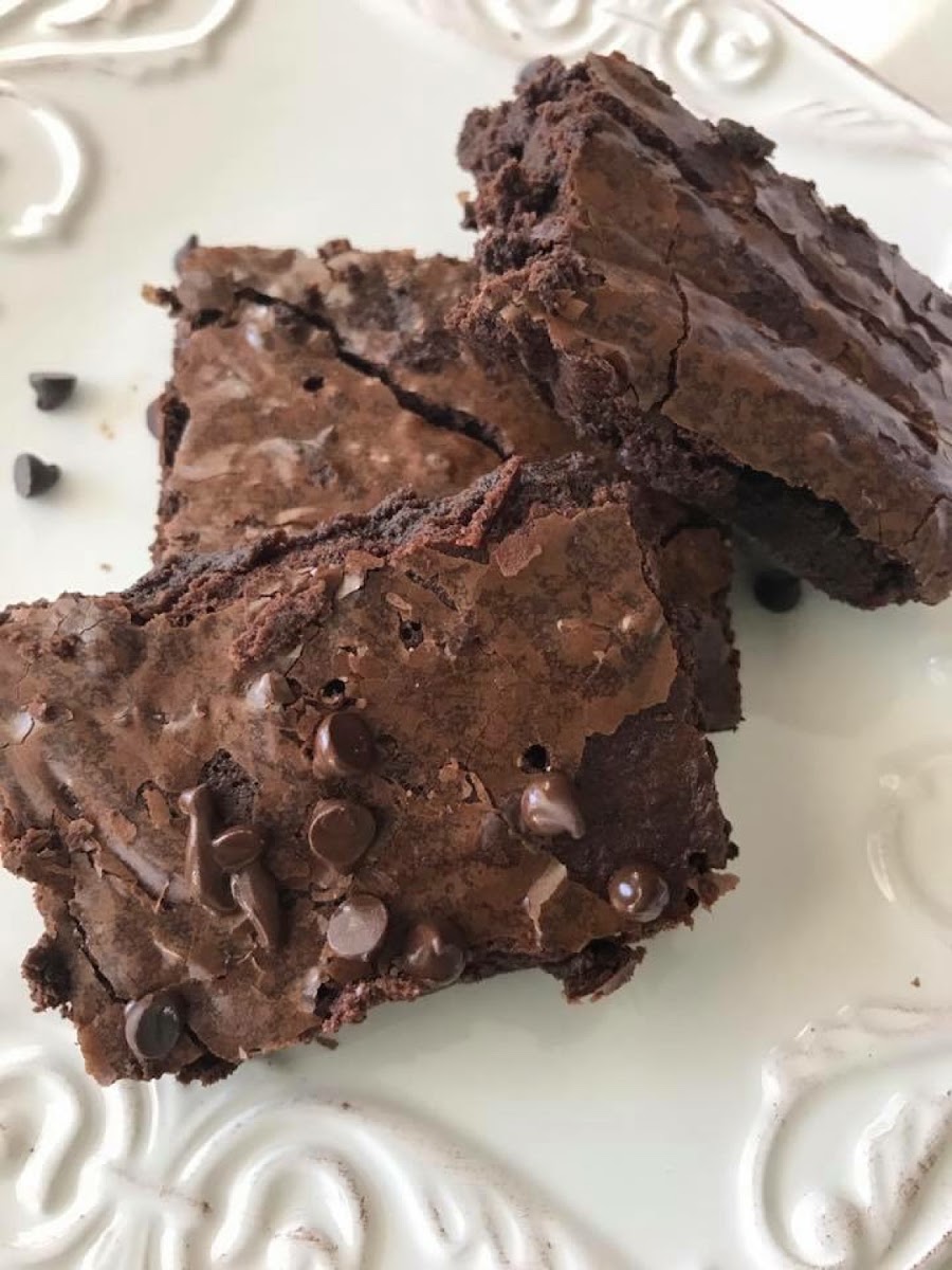 Gluten free brownies with no refined sugar