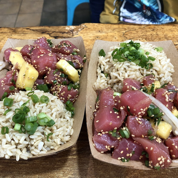 Gluten-Free Poke at Poke-Poke