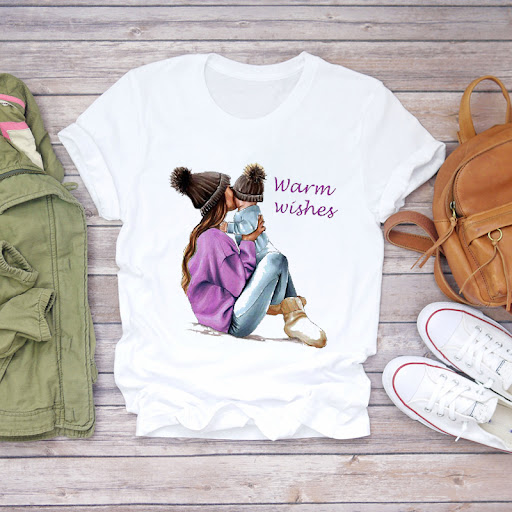 Title 6, Super mama Family matching T shirt