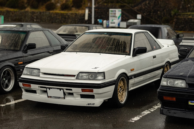 スカイラインのR31ミーティングin嵐山・HR31・スカイライン・京都府南部パサゲクーペ顔ワタナベRタイプ15インチの会・てるてる坊主に関するカスタム事例の投稿画像25枚目