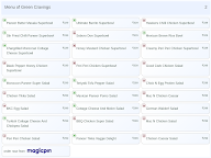 Green Cravings menu 2