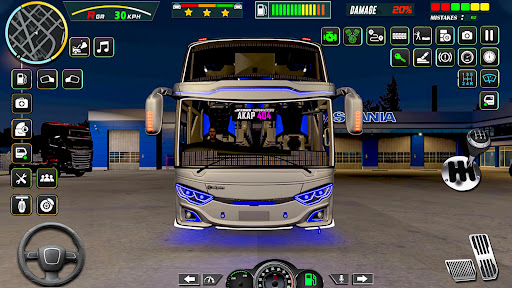 Screenshot Public Coach Bus Driving Game