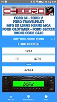 RADIO CODE for FORD V M TPILOT Screenshot