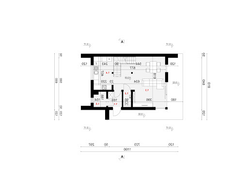 Sej-Pro 072 Energo - Rzut parteru