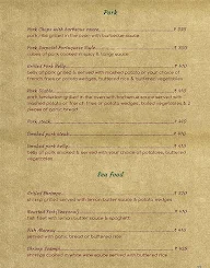 Madison Street menu 1