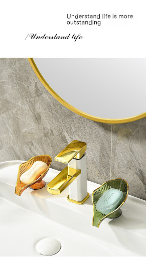Title 4, Standing bathroom soap dish, a stylish and prac...