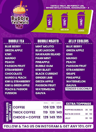 Bubble Tea Wala menu 2