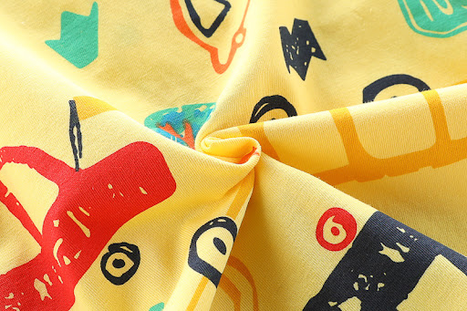 Title 10, Boys And Girls Car Pattern Two-piece Summer Cas...