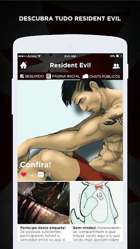 Evil Amino para Resident Evil em Português