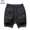 f.c.real bristol x readymade 3l multi pocket shorts black