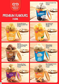 Kwality Wall's Frozen Dessert And Ice Cream Shop menu 2