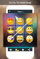 Tic Tac Toe With Emoji Screenshot