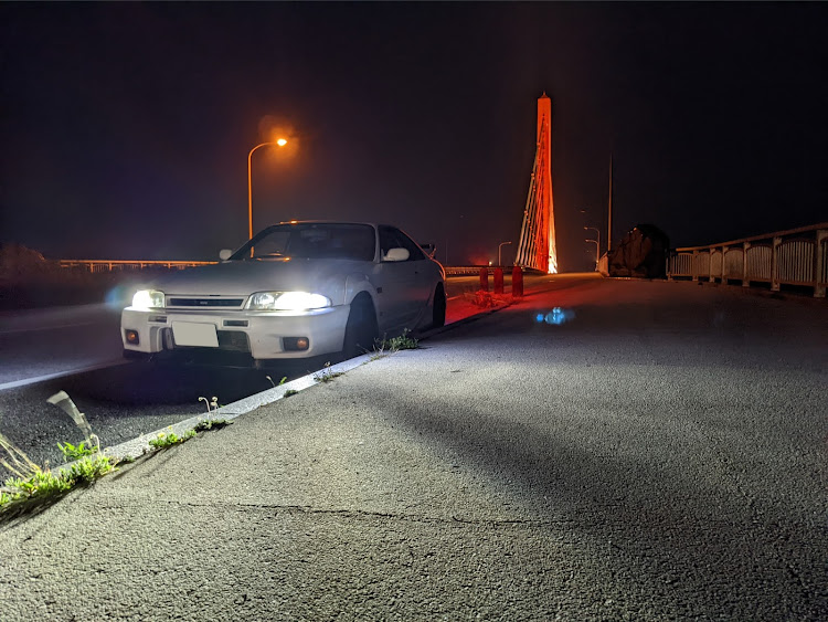 スカイラインの週一ドライブ👌・蒸し暑い😅・LEDバルブ🤭に関するカスタム事例の投稿画像9枚目