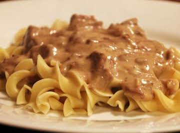 Crock Pot Beef Stoganoff