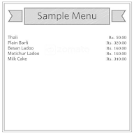 Jagannath Sweets & Caters menu 1