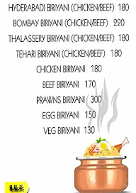 Biriyani Factory menu 4