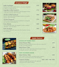 Food Lounge menu 1