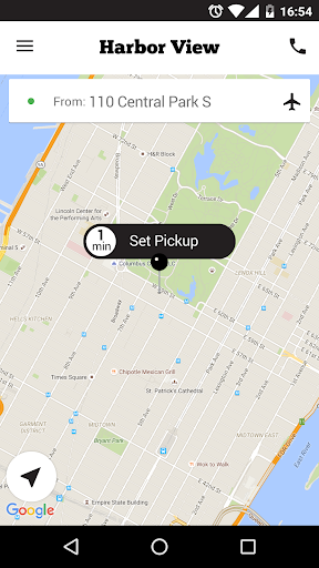 Screenshot Harbor View Car Service
