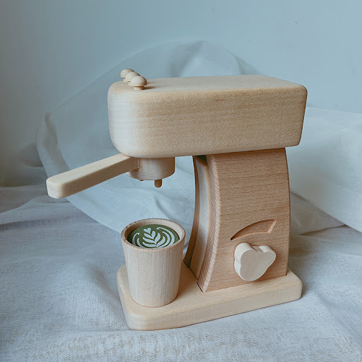 Title 5, Beech Coffee Machine Childrens Play House Kitc...