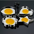 Bộ 4 Khuôn Tạo Hình Trứng Rán Inox