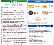 Domino's Pizza menu 2