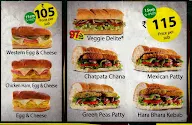 Subway menu 1