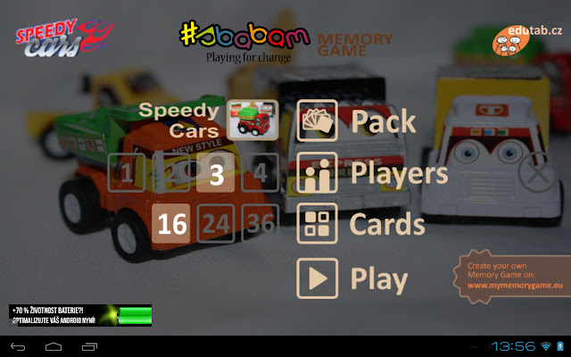 Speedy Cars - Memory Game chrome extension