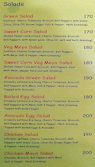 The Breakfast menu 1