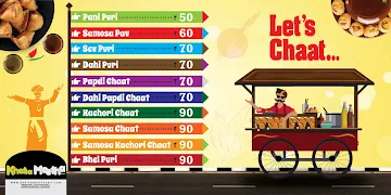 Khatta Meetha Cart menu 