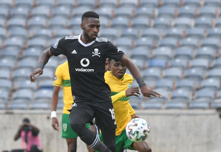 Fortune Makaringe was one of the scorers for Orlando Pirates in the first leg against LPRC Oilers in Liberia last weekend.