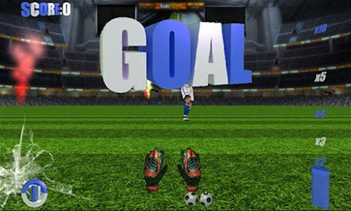 Android application ScoreHero SOCCER Goalkeeper screenshort