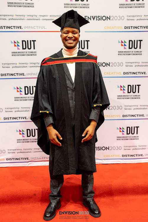 Othembele Nomgca who played Bobo on Uzalo, graduated with a post-graduate diploma in drama on Tuedsay