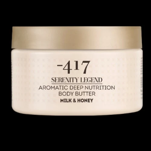 -417 SERENITY LEGEND - AROMATIC DEEP NUTRITION BODY BUTTER - MILK & HONEY_TGNH