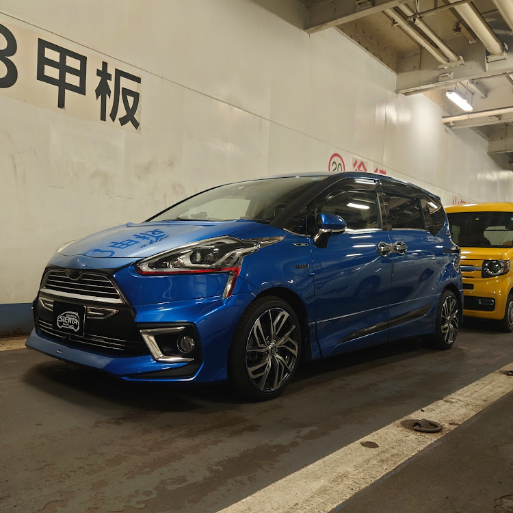 シエンタの帰省Ｕターン・新日本海フェリー・舞鶴港に関するカスタム事例の投稿画像1枚目